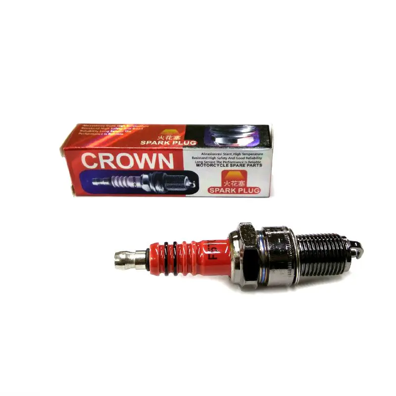 Свеча зажигания Crown 4T F5TC M14 L18 (на китайские мотоблоки, Днепр МТ, Урал, К-750)