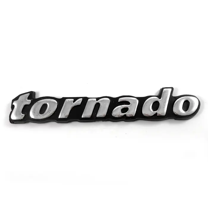 Наклейка на мотоцикл Tornado (пластмасcовая)
