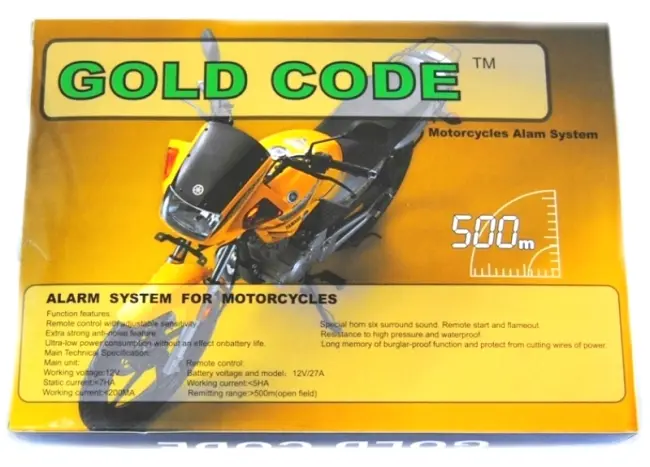 Мото сигнализация Gold Code