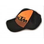 Кепка KTM, чорна з помаранчевим