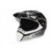 Кроссовый шлем (мотард) Нelmo  Монстр  CR-188 черно-белый, размер L