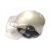 Шлем для скутера Kurosava (с визором), серебро