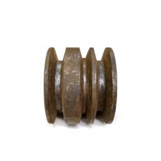 Шків 3-х струмковий (діаметр валу 25 мм) на мотоблок Нева (сталевий, циліндричний) (005.40.01.07.6)