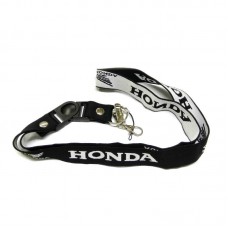 Шнурок на шию для ключів Honda, чорний 001