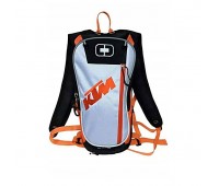 Мото рюкзак KTM с гидратором, черно-белый-оранжевый