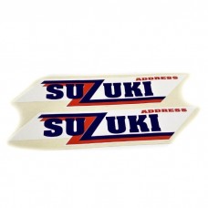 Наклейки на скутер SUZUKI ADRESS велика