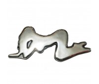 Наклейка на мотоцикл пластмасова Жінка