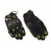 Мотоперчатки шкіряні чорно-зелені Alpinestars M10 AC Glove, M