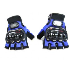 Мотоперчатки Pro-Biker без пальцев синие, размер L (MCS-04)
