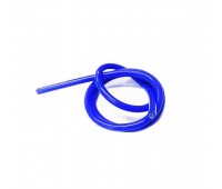 Провод высоковольтный силиконовый синий 1 м
