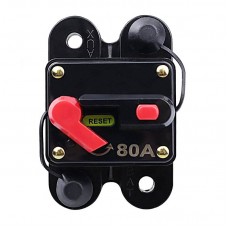 Автоматический выключатель 80 А 12 - 48 вольт, предохранитель однополюсный постоянного тока Автоматический выключатель 80 А 12 - 48 вольт, предохранитель однополюсный постоянного тока