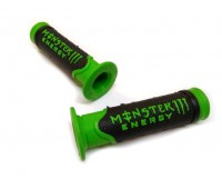 Ручки на мотоцикл   Монстр  зеленого цвета, модель 001