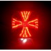 Стоп фонарь Мальтийский крест диодный (с габаритом и подсветкой номера)