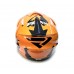 Кросовий шолом FBK 125 помаранчевий, розмір М