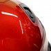 Шлем для скутера DVKmoto -55 красный, размер S   дополнительное стекло антискраб