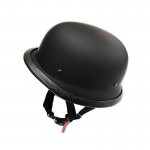 Каска німецька чорна матова DOT 108, розмір 2XL