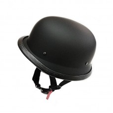 Каска німецька чорна матова DOT 108, розмір 2XL