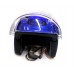 Открытый шлем David D-017 синий, размер М