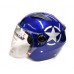 Открытый шлем David D-017 синий, размер М