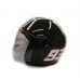 Шлем без челюсти 868А (№ 93) чёрный, размер L