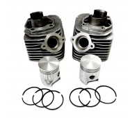 Поршневая на мотоцикл Ява 12 в с поршнями и кольцами