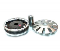 Вариатор передний на скутер Suzuki Let's (крыльчатка + палец)