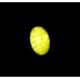 Светодиодная фара черная, желтое стекло (с кронштейном)