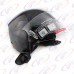 Шлем для скутера DVKmoto -55 черный, размер S   дополнительное стекло антискраб