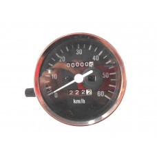 Спідометр на мотоцикл хромований (0-60 км \ год)