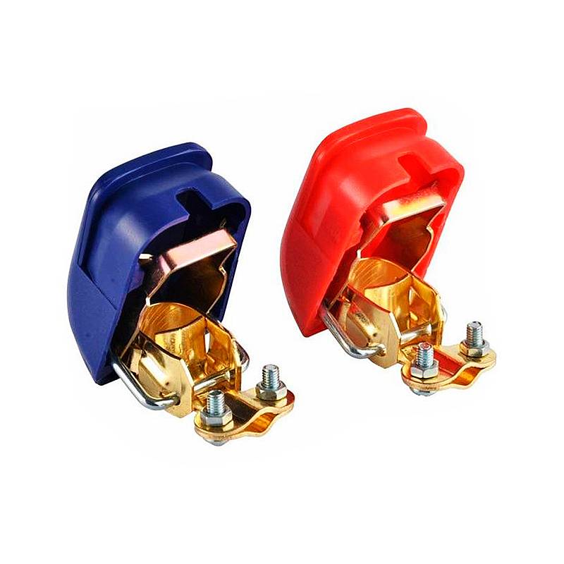 Быстросъемные клеммы для аккумулятора латунь, к-т 2 штуки