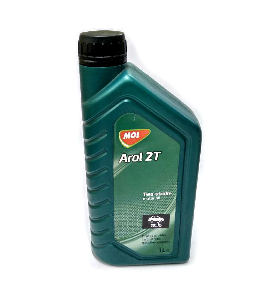 Мото масло MOL Arol 2T 1л (минералка)