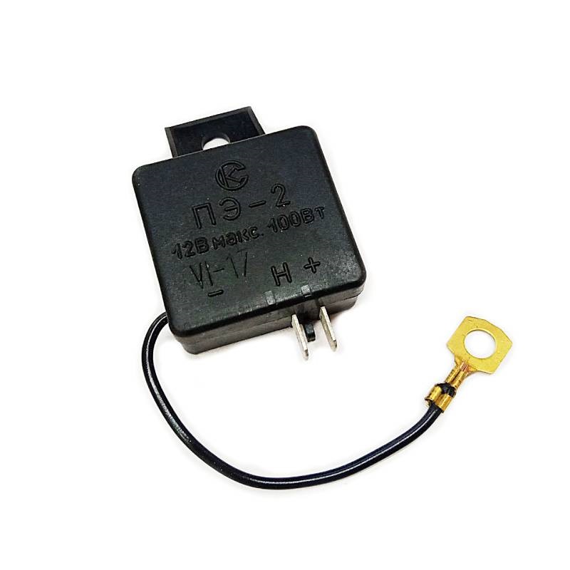 Реле поворотів електронне ПЕ-2 6V-12V на мотоцикли МТ Дніпро, ЯВА, ІЖ, УРАЛ, К-750 (СОВЄК)