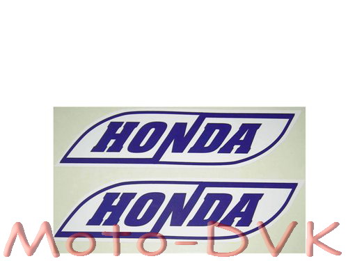 Наклейки на скутер HONDA велика овал